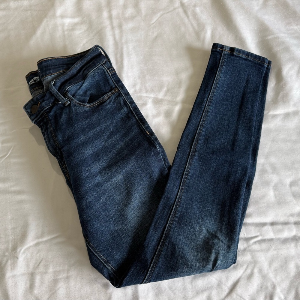 Old Navy Rockstar Dark Wash Skinny Jeans